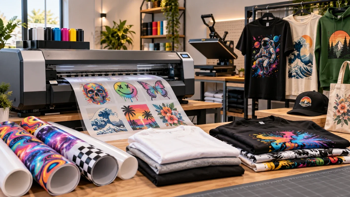 Premium custom DTF transfer printing
